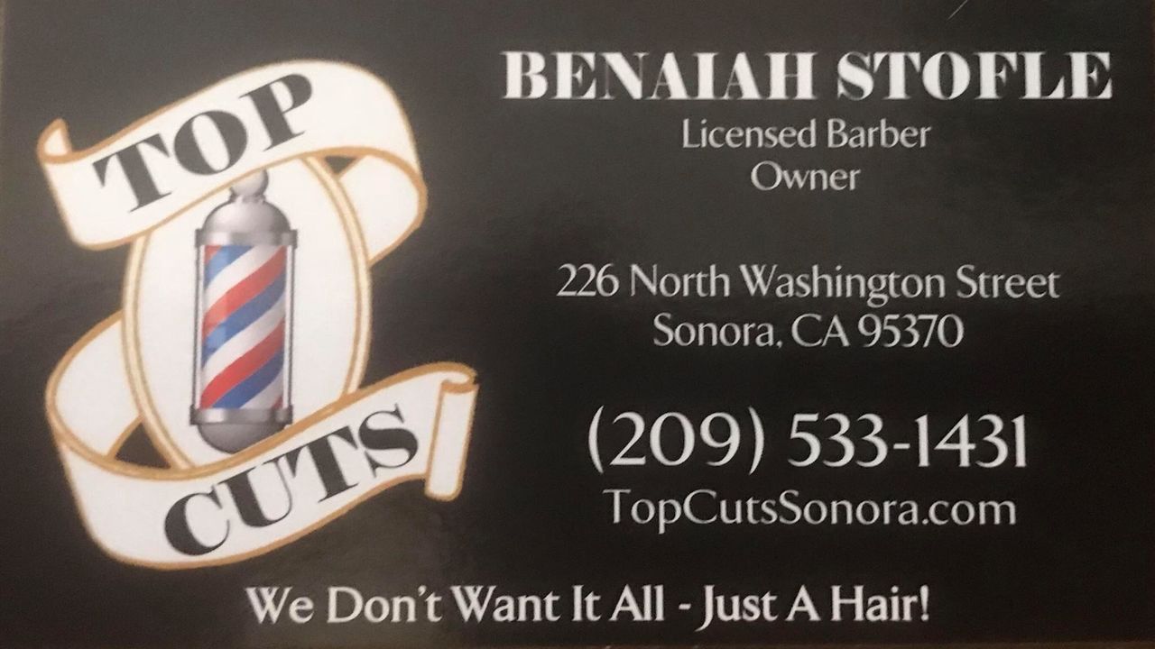 Top Cuts 226 North Washington Street Sonora Fresha